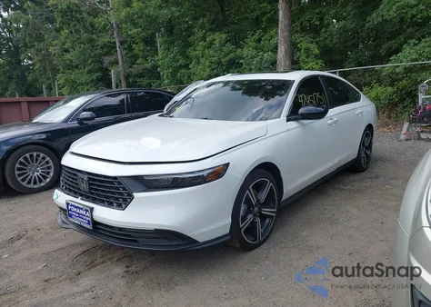 2024 Honda Accord Hybrid Sport из США, поврежденный, VIN 1HGCY2F56RA082538